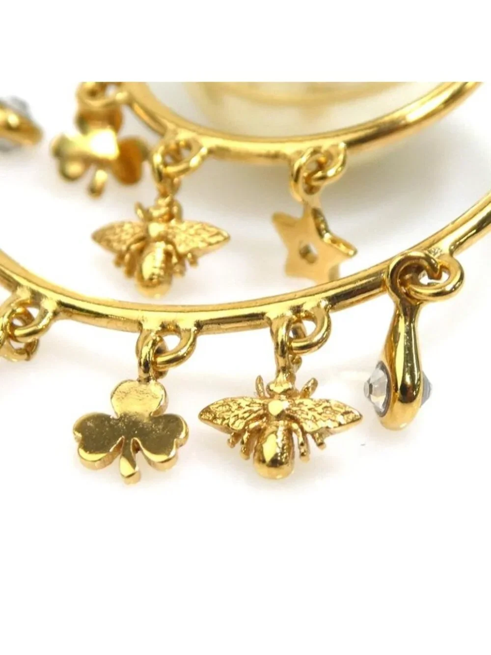 Dior Earrings Tribal Gold - Picture 5 of 10